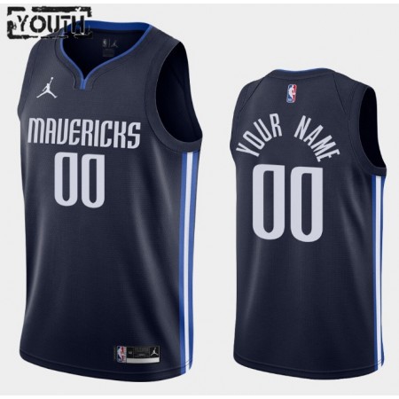 Maillot Basket Dallas Mavericks Personnalisé 2020-21 Jordan Brand Statement Edition Swingman - Enfant